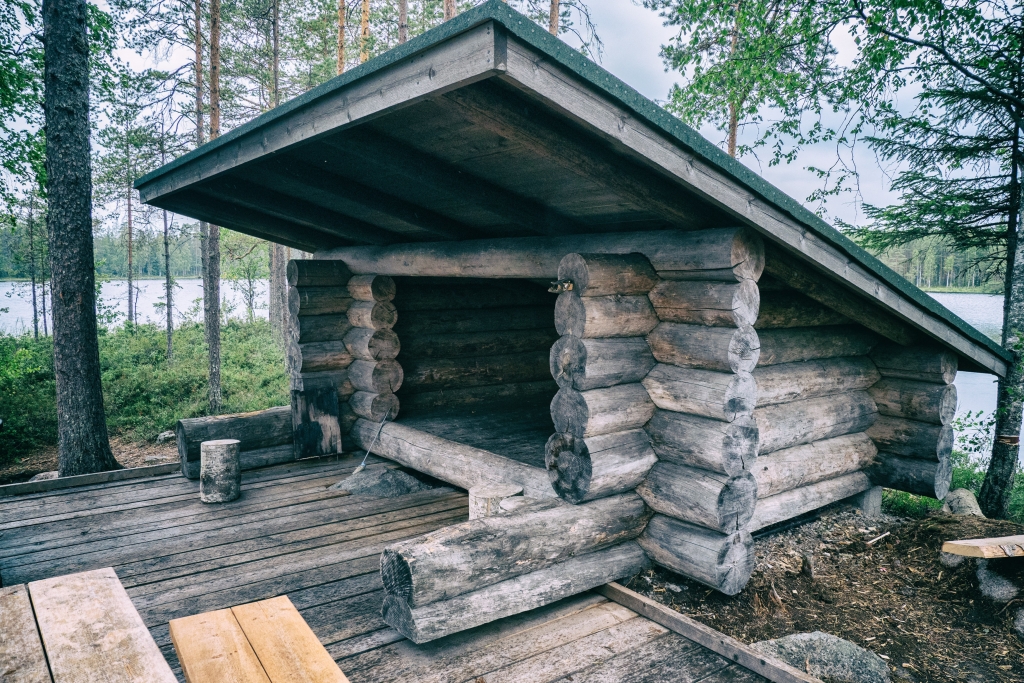 Paltasen laavu - Vedenjakajareitistö